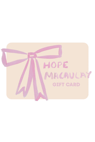 Hope Macaulay-Geschenkkarte