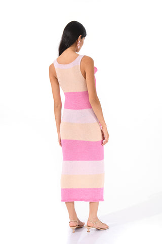 Sunset Maxi Knit Dress