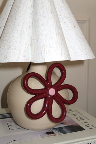 Bloom Lamp - Claret
