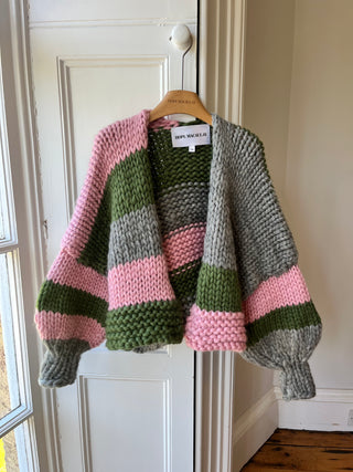 Wren Midi Grobstrick-Cardigan (Beispiel)