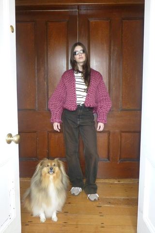 Mulberry Colossal Knit Cardigan