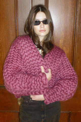 Mulberry Colossal Knit Cardigan