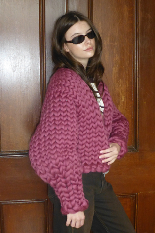 Mulberry Colossal Knit Cardigan