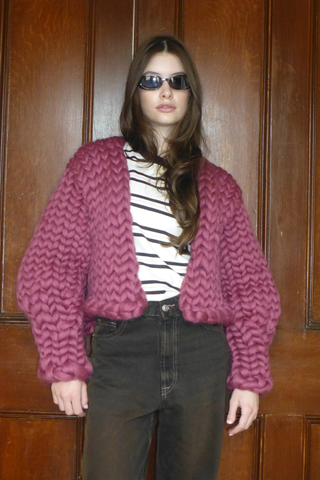 Mulberry Colossal Knit Cardigan