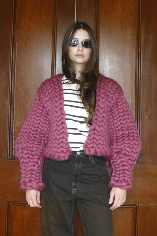 Mulberry Colossal Knit Cardigan