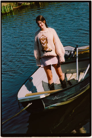 Rodeo Boot Chunky Knit Sweater