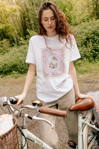 Persian Cat Stamp T-shirt