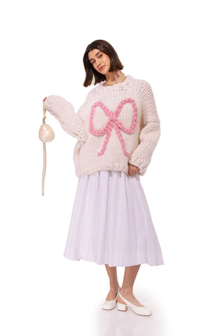 ベラ ボウ チャンキーニット セーター