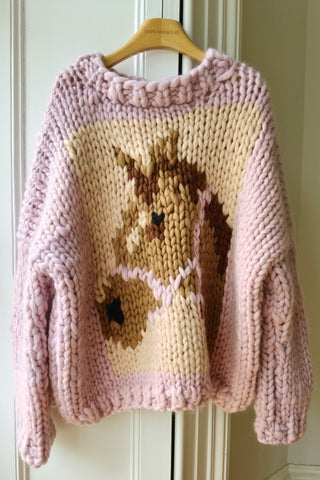 Cowgirl Chunky Knit Sweater S/M (Sample)