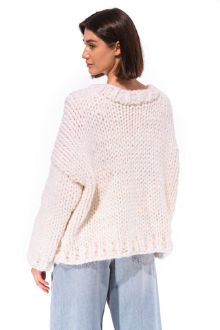 Blue Fish Chunky Knit Sweater