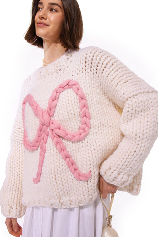 ベラ ボウ チャンキーニット セーター