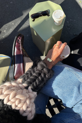 Blackberry Colossal Knit Cardigan