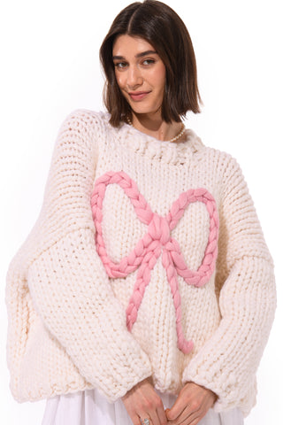 ベラ ボウ チャンキーニット セーター