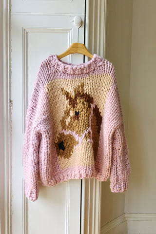 Cowgirl Chunky Knit Sweater S/M (Sample)