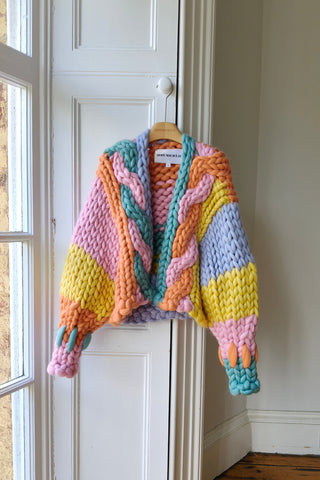 1of1 Cable Colossal Knit Cardigan S/M (Sample)