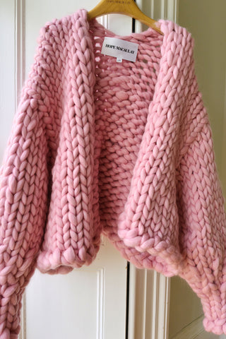 Pink Colossal Knit Cardigan L/XL (Sample)
