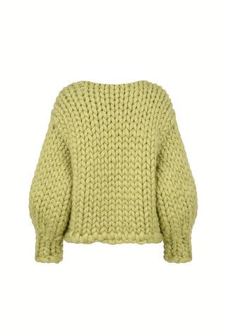 Moss Colossal Knit Cardigan
