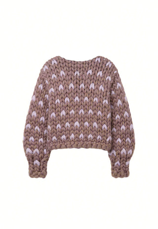 Rowan Polka Dot Colossal Knit Cardigan