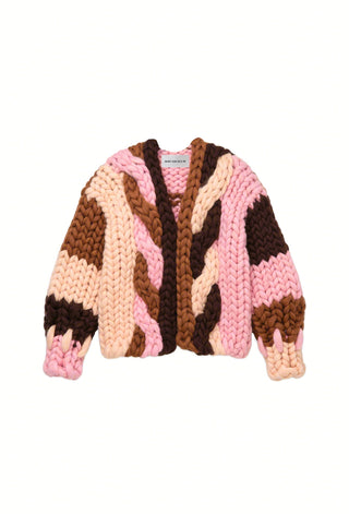 Neve Cable Colossal Knit Cardigan