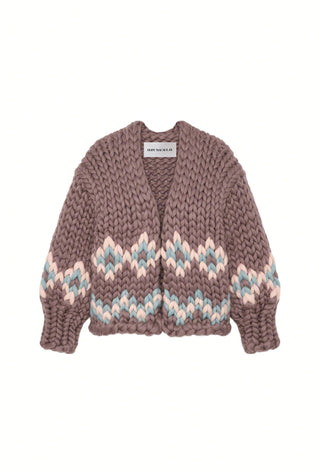 Erin Fair Isle Colossal Knit Cardigan