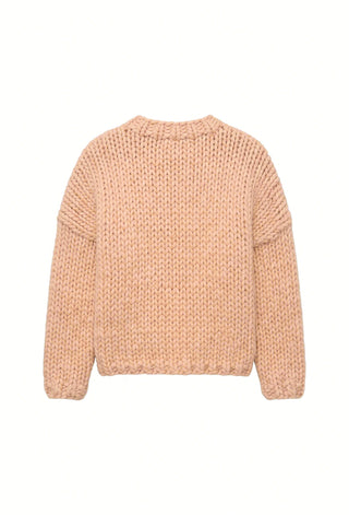 Orlaith Bow Chunky Knit Sweater
