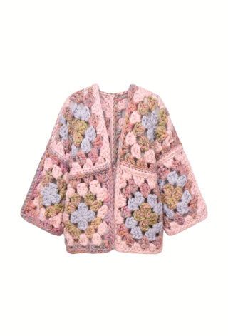 Méabh Chunky Crochet Cardigan