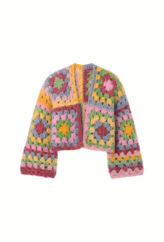 Brushed Eden Crochet Cardigan