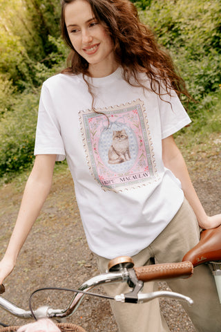 Persian Cat Stamp T-shirt