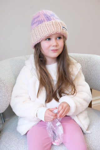 Children's Ski Chunky Knit Beanie Hat