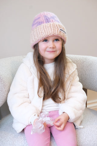 Children's Ski Chunky Knit Beanie Hat