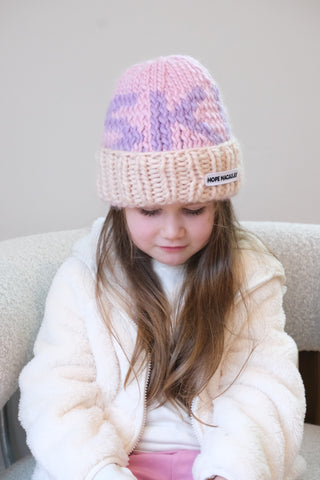 Children's Ski Chunky Knit Beanie Hat