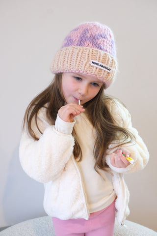 Children's Ski Chunky Knit Beanie Hat