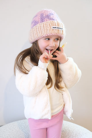 Children's Ski Chunky Knit Beanie Hat