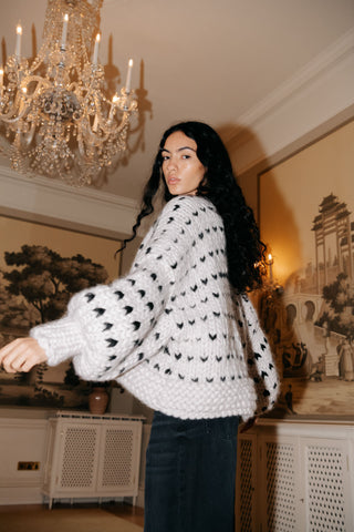 チャンキーニットセーターが大好き