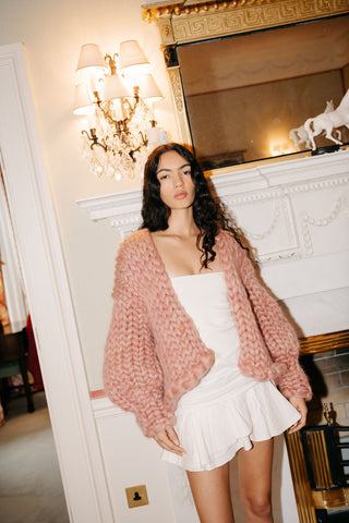 Irish Wool Colossal Knit Cardigan