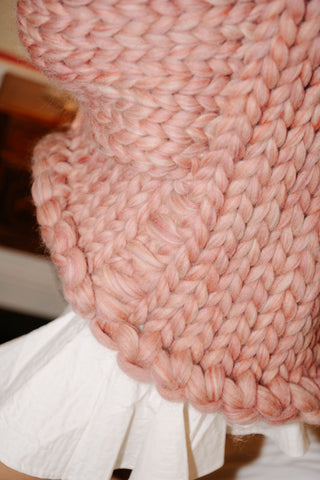 Irish Wool Colossal Knit Cardigan