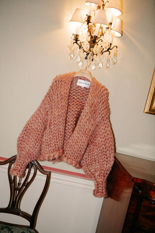Irish Wool Colossal Knit Cardigan