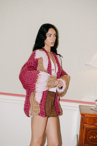 チャンキーニットセーターが大好き