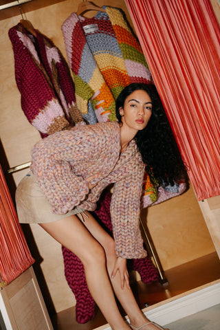 デイドリーム コロッサル ニットカーディガン