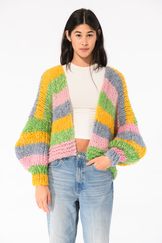 Mili Fluffy Knit Cardigan