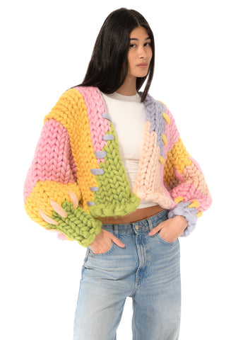 Pastel Colossal Knit Cardigan