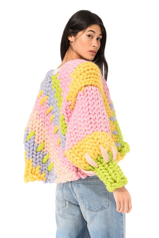 Pastel Colossal Knit Cardigan
