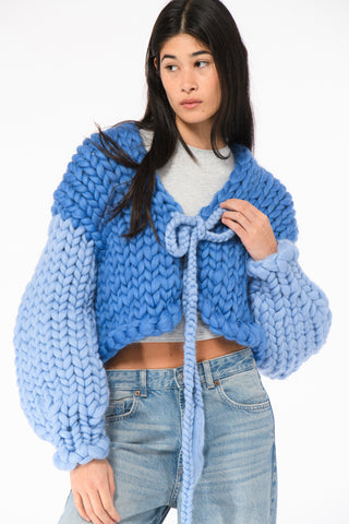 Bluebell Colossal Knit Cardigan