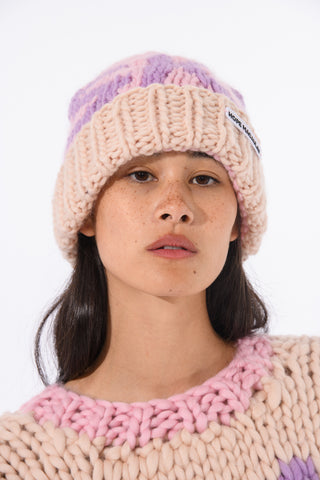 Ski Chunky Knit Beanie Hat