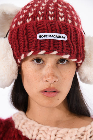 Rowan Chunky Knit Beanie Hat