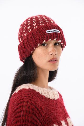 Rowan Chunky Knit Beanie Hat