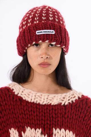 Rowan Chunky Knit Beanie Hat