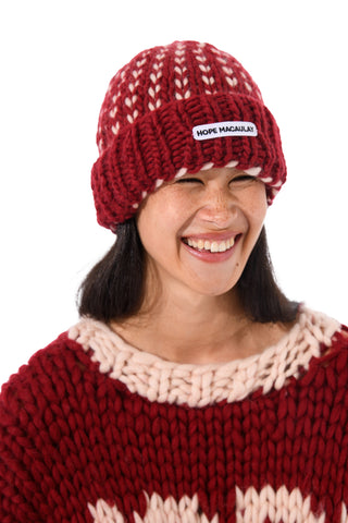 Rowan Chunky Knit Beanie Hat
