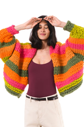 Aphaea Chunky Knit Cardigan