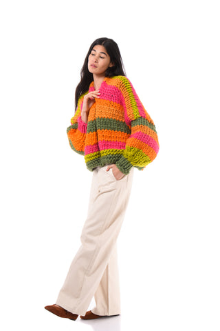 Aphaea Chunky Knit Cardigan